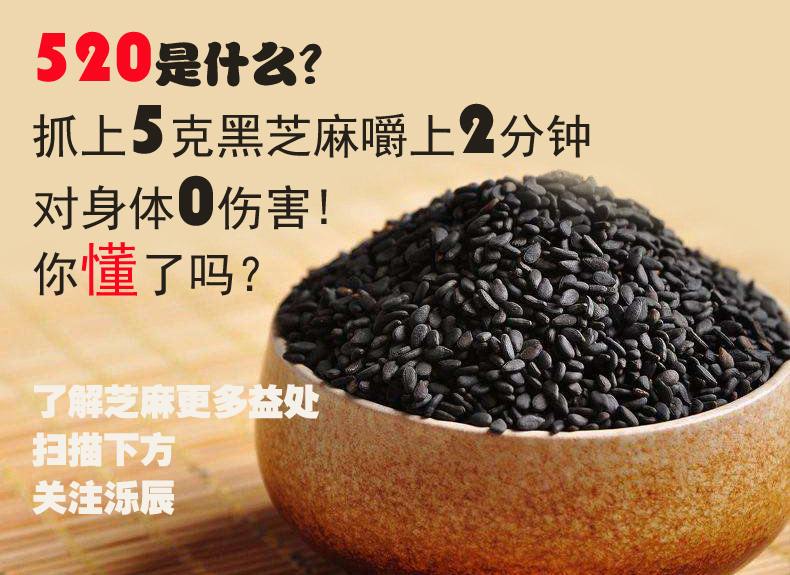 泺辰食品黑芝麻520